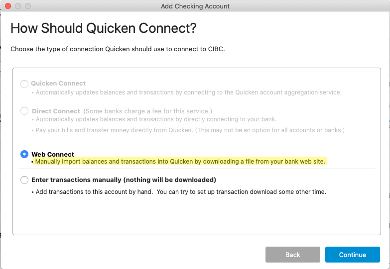 is quicken available for mac in canada