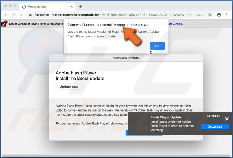 adobe flash player for mac not updating